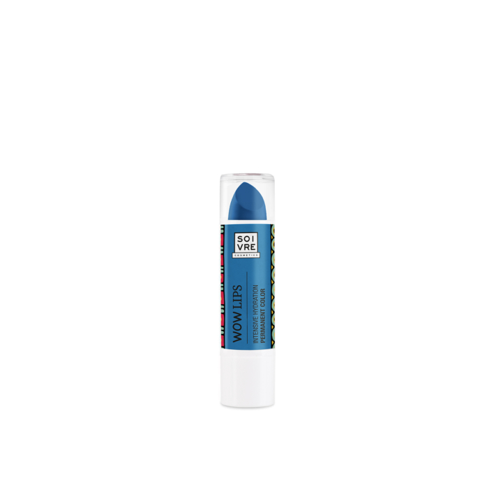 WOW lips azul Soivre Cosmetics