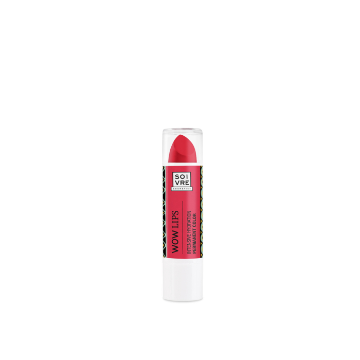 WOW lips rojo Soivre Cosmetics