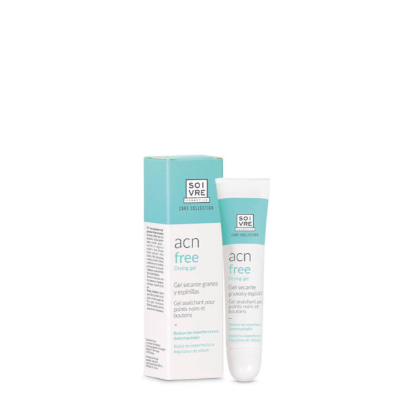 Gel secante indicado para tratar las imperfecciones como granos y espinillas. Ejerce una doble acción: secante y seborreguladora a base de ingredientes naturales.