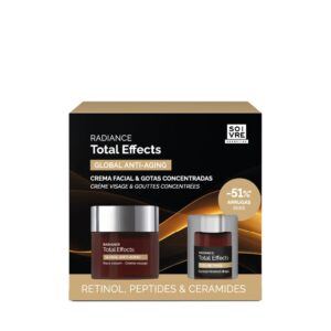 Cofre antiedad global gotas + crema - Tratamiento intensivo antiedad global.