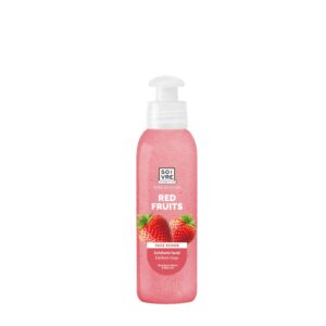 Red Fruit Facial Scrub - Eliminates toxins and purifies. Antioxidant.