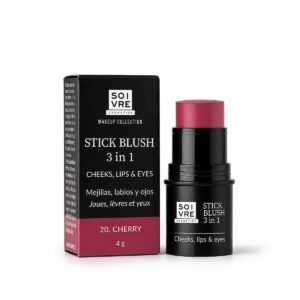 Blush Stick 3 em 1 Cereja - Bochechas
