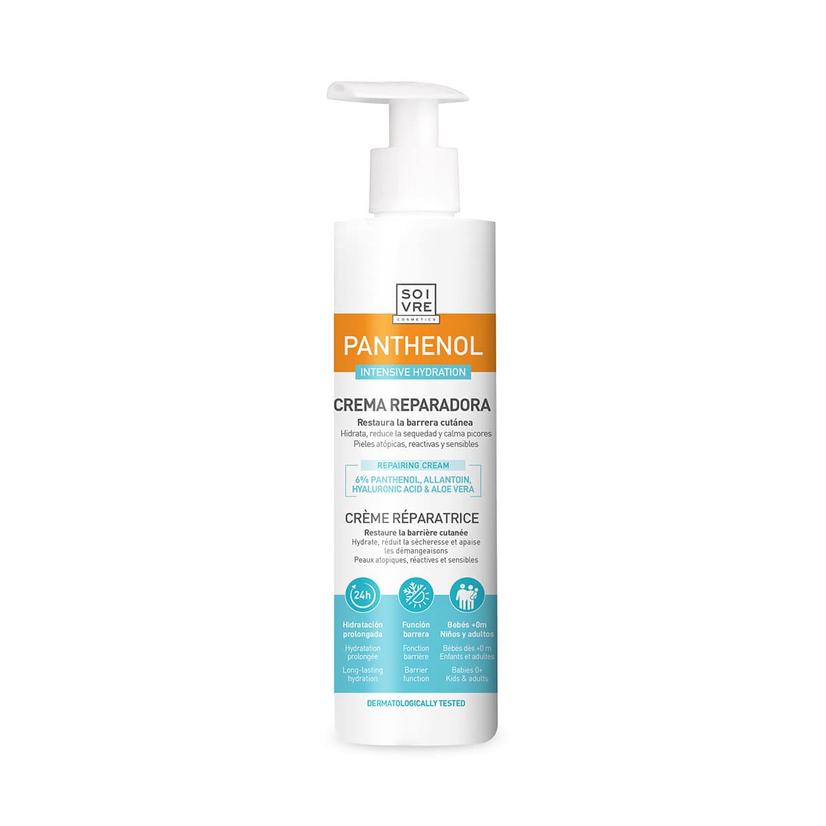 Pantenol 6% Creme Reparador Intensivo - Restaura a barreira cutânea.