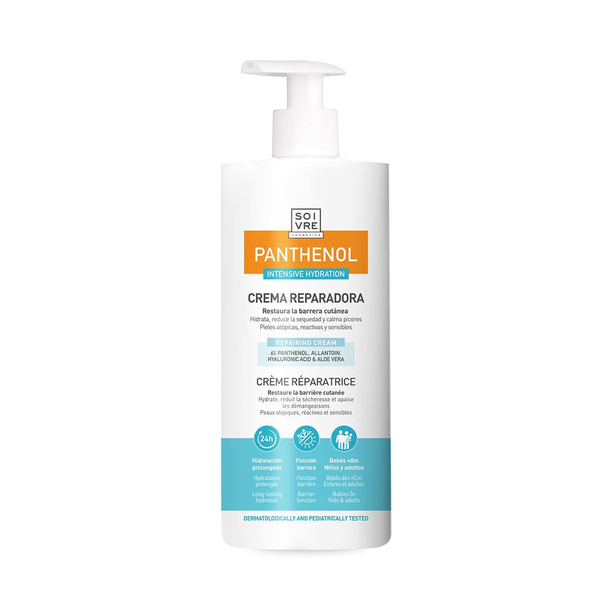 Pantenol 6% Creme Reparador Intensivo - Restaura a barreira cutânea.