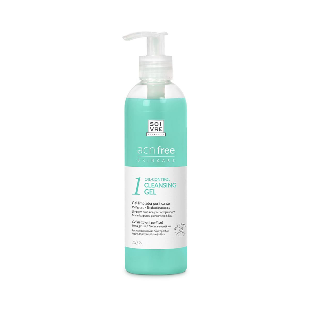Gel de Limpeza ACN Free - Limpa e purifica.