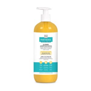 Oleogel aceite de ducha Panthenol - Limpia y reduce la sequedad.