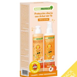 Pack Proteção Árvore de Chá Pêssego - Champô e spray Árvore de Chá