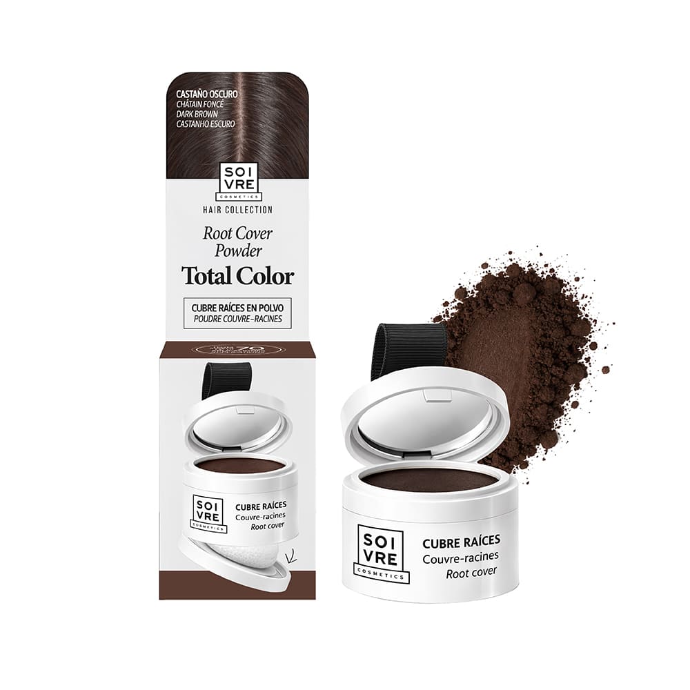 Un poudre recouvre les racines sombres de Soivre Cosmetics