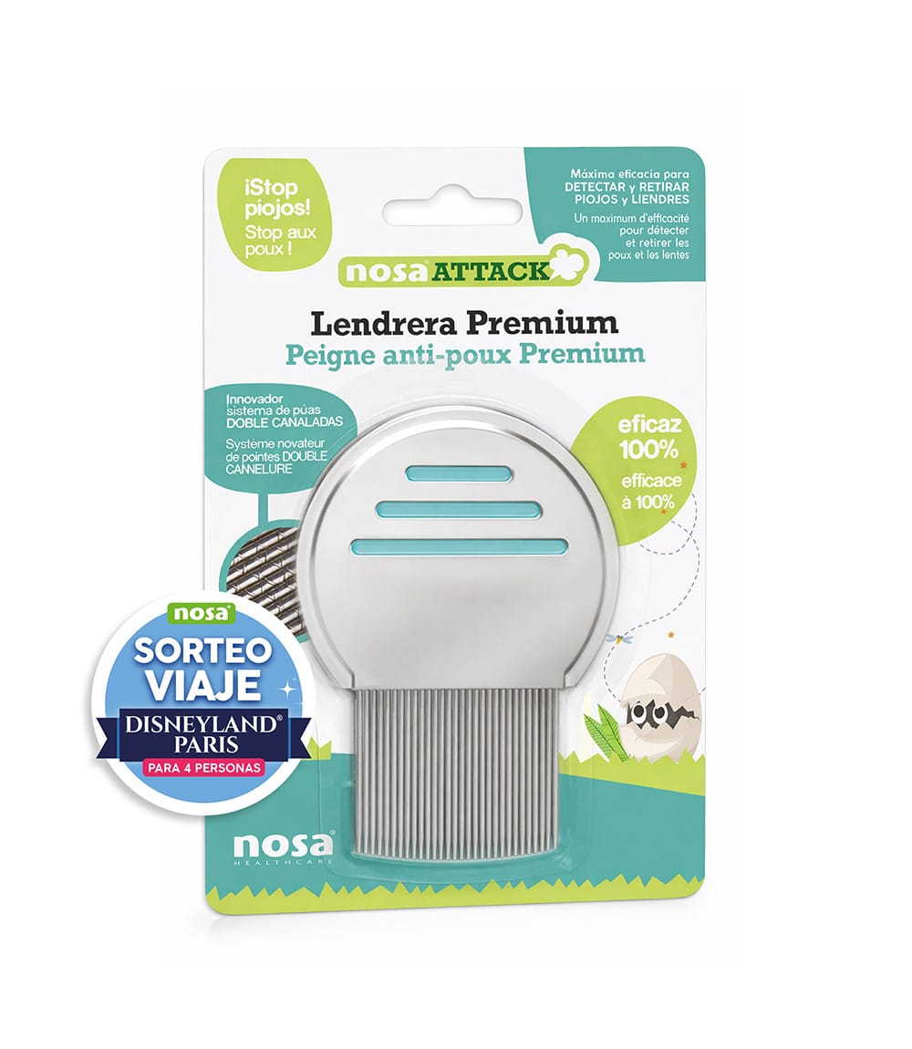 Liendrera Premium anti-lice Nosa Attack in a package